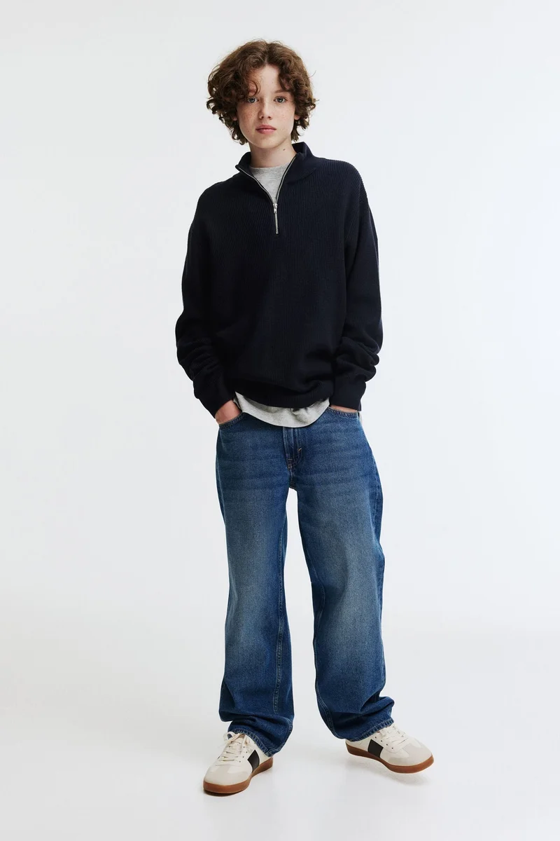 اتش اند ام جينز بقصة واسعة